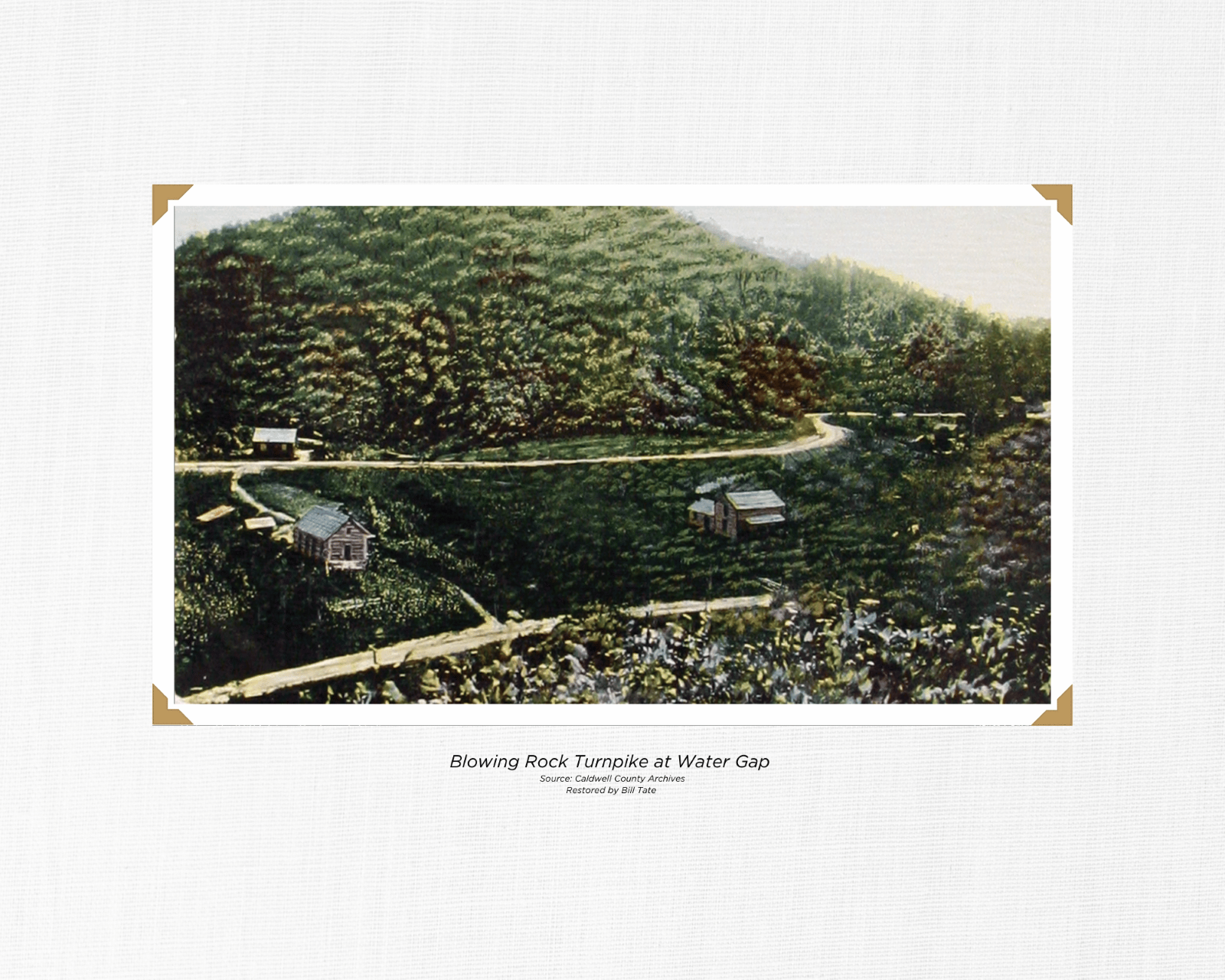 Blowing Rock Turnpike at Water Gap