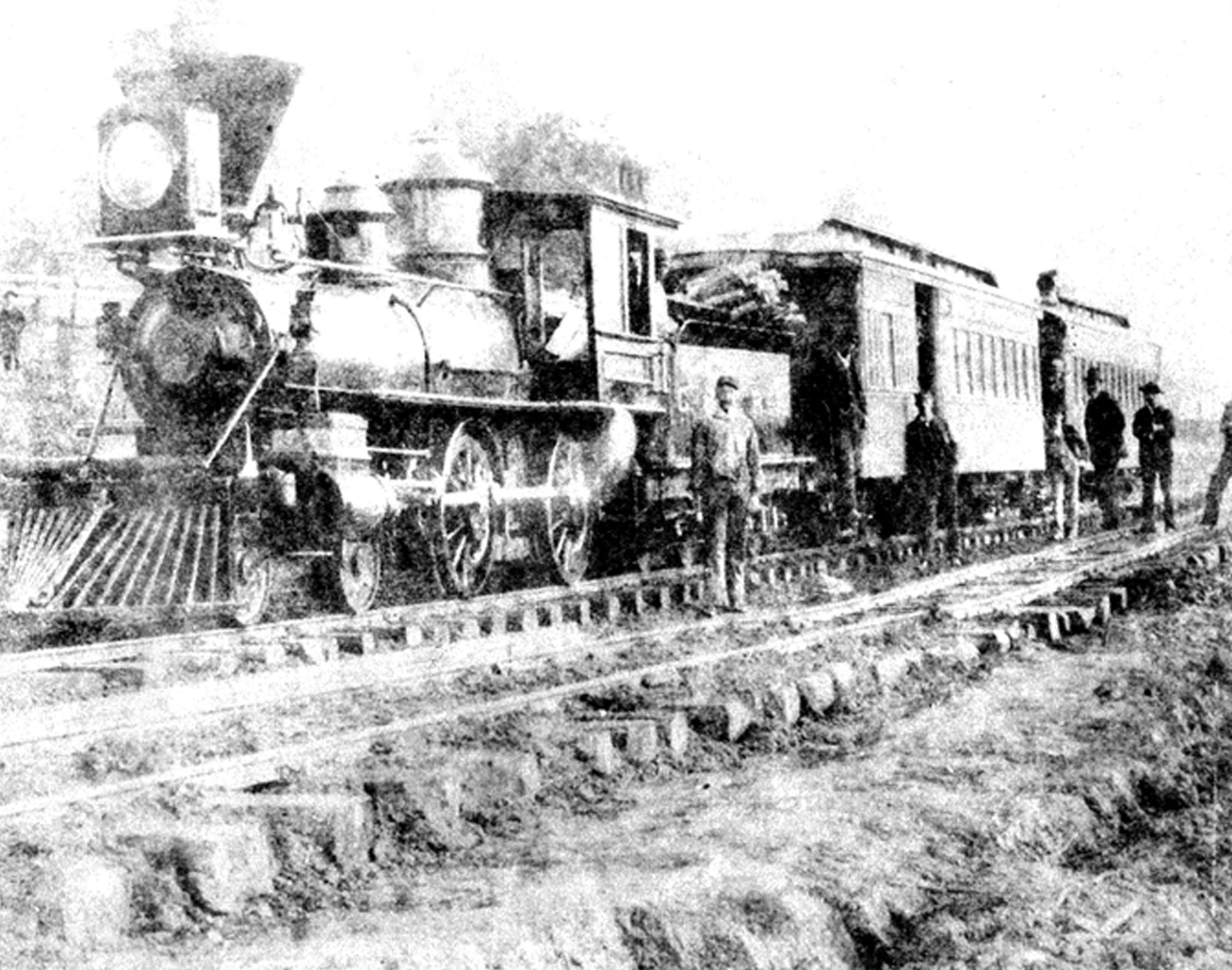 First Lenoir Train
