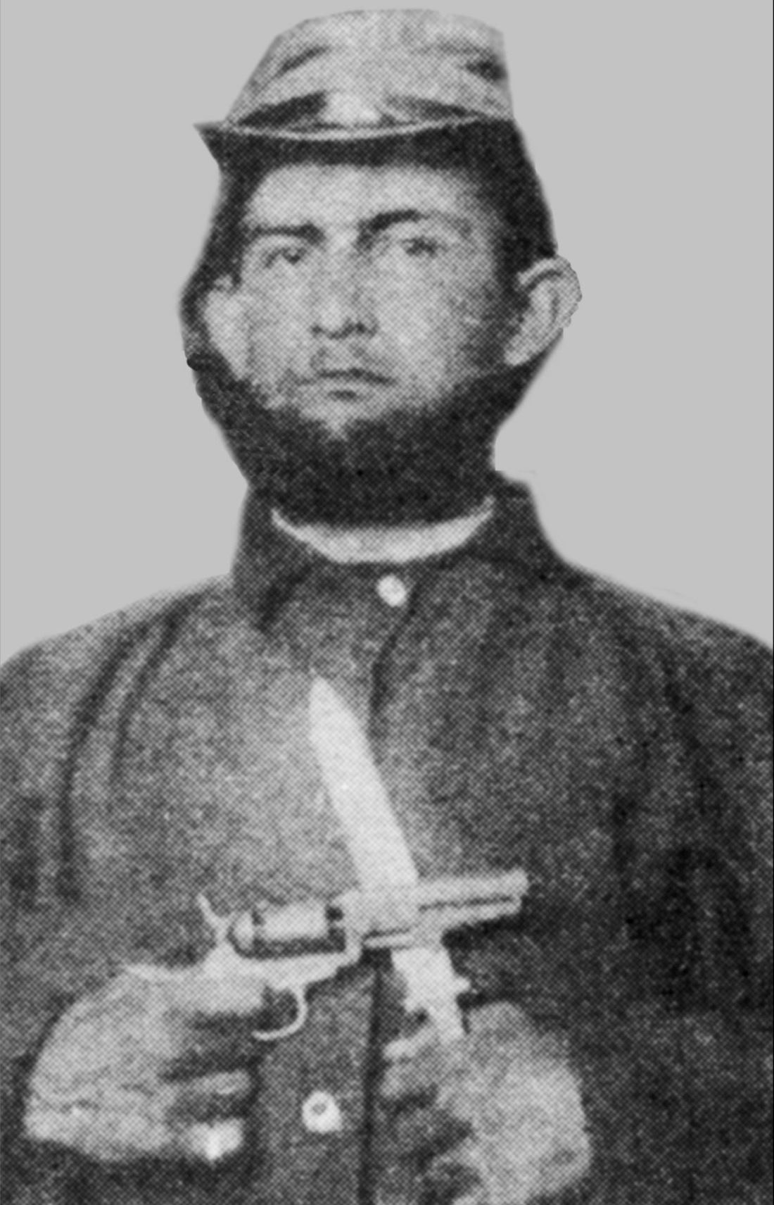 First civil war volunteer from CC