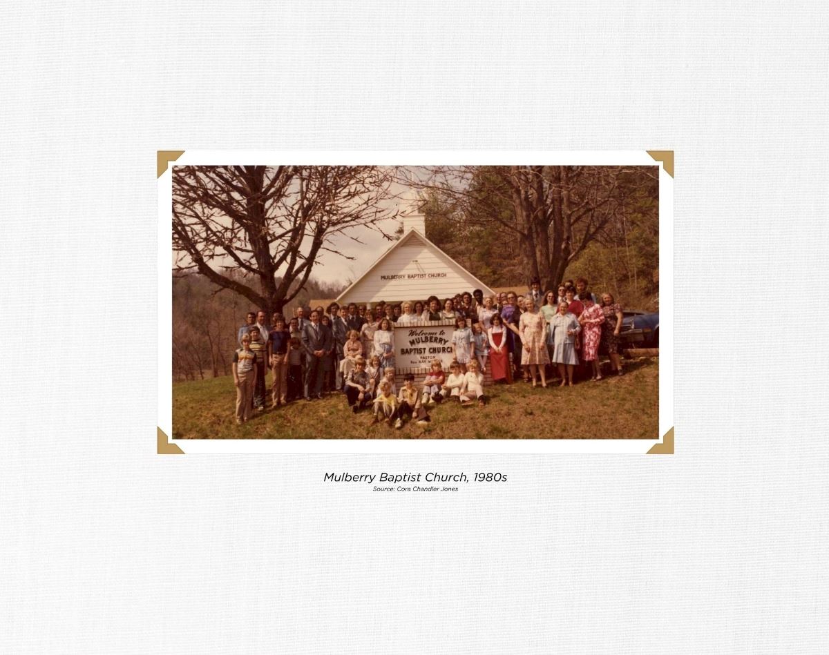 Mulberry Baptist Church 1980s