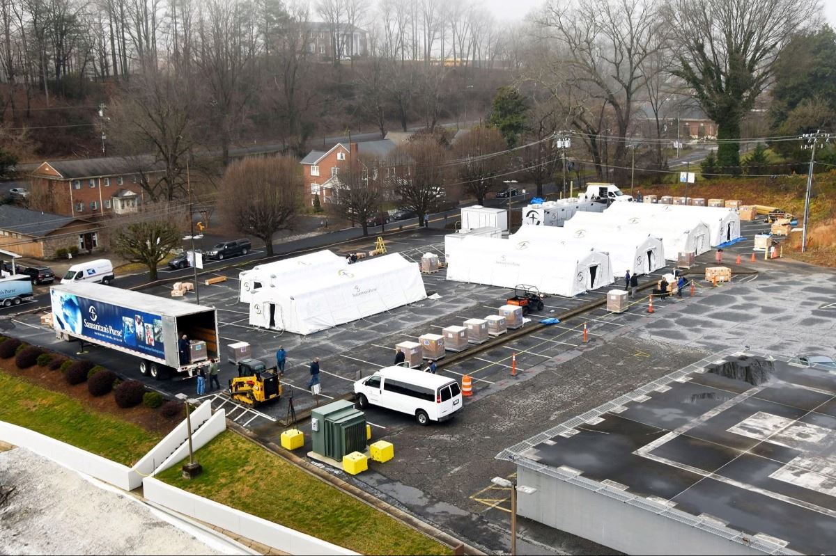 COVID Field Hospital Photo