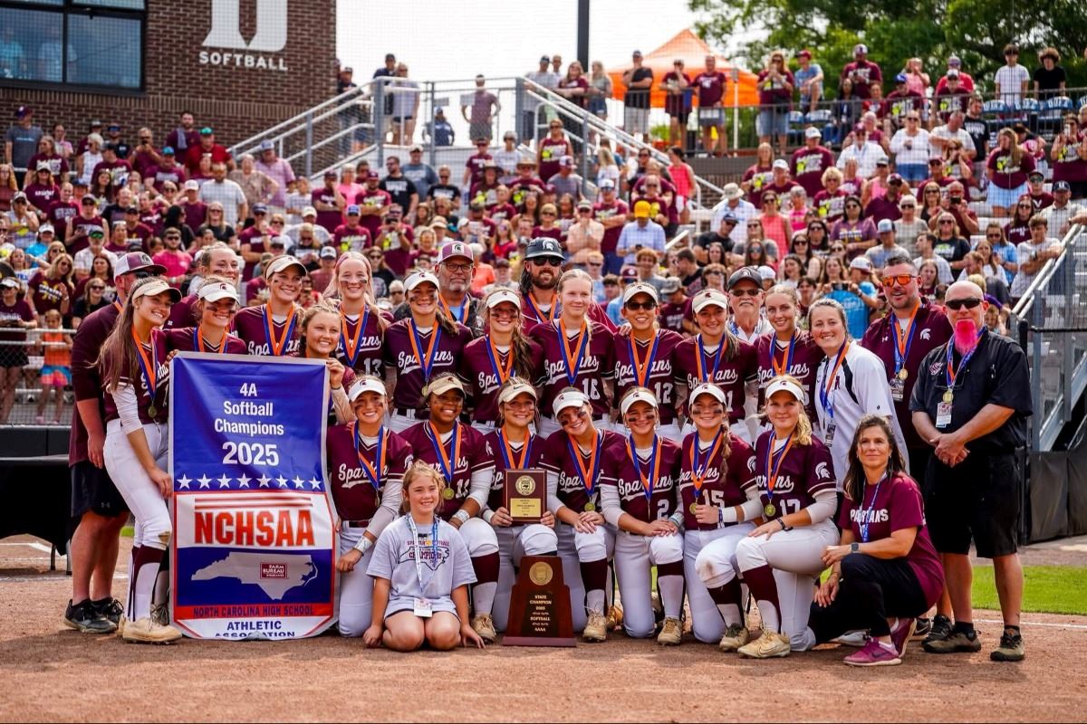 State Champion Lady Spartans Softball Team photo