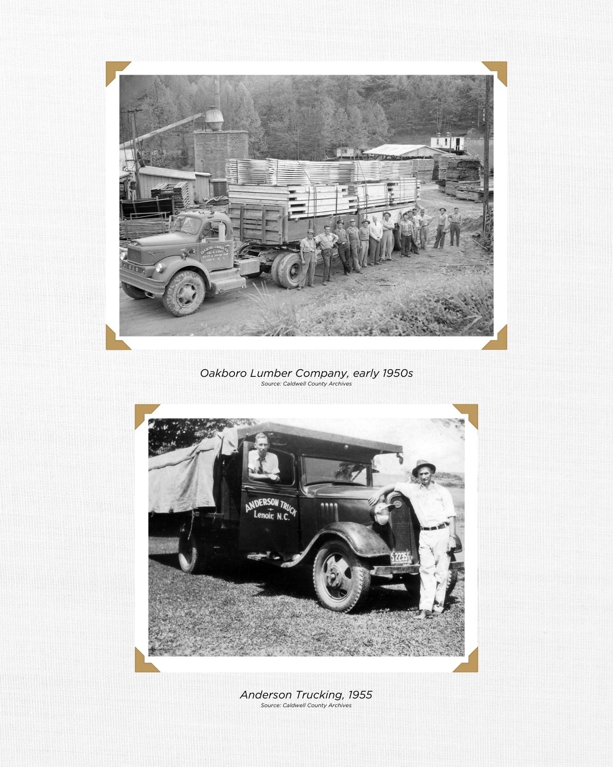 Oakboro Lumber and Anderson Trucking