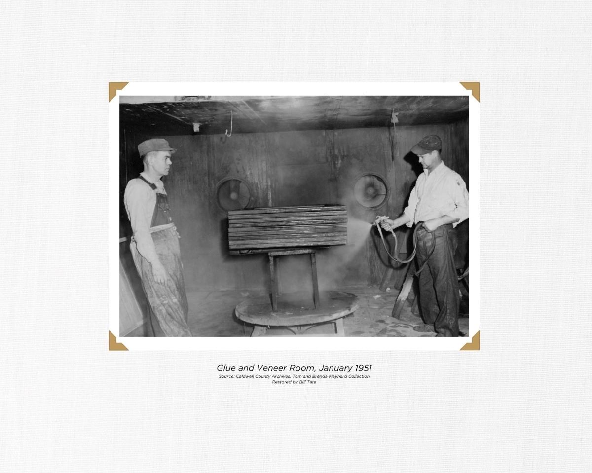 Glue and Veneer Room