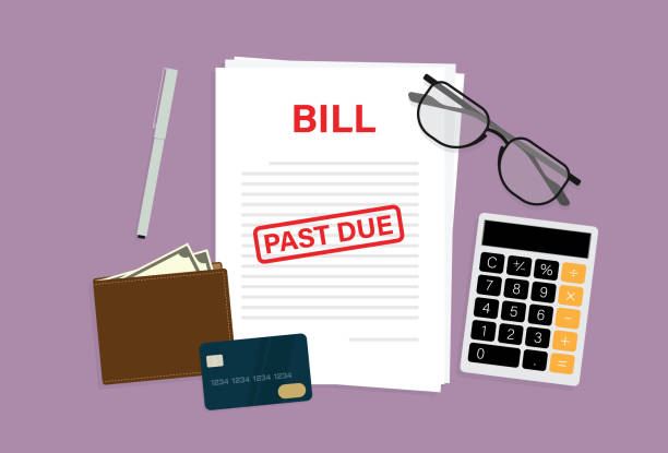 Image of past due bill
