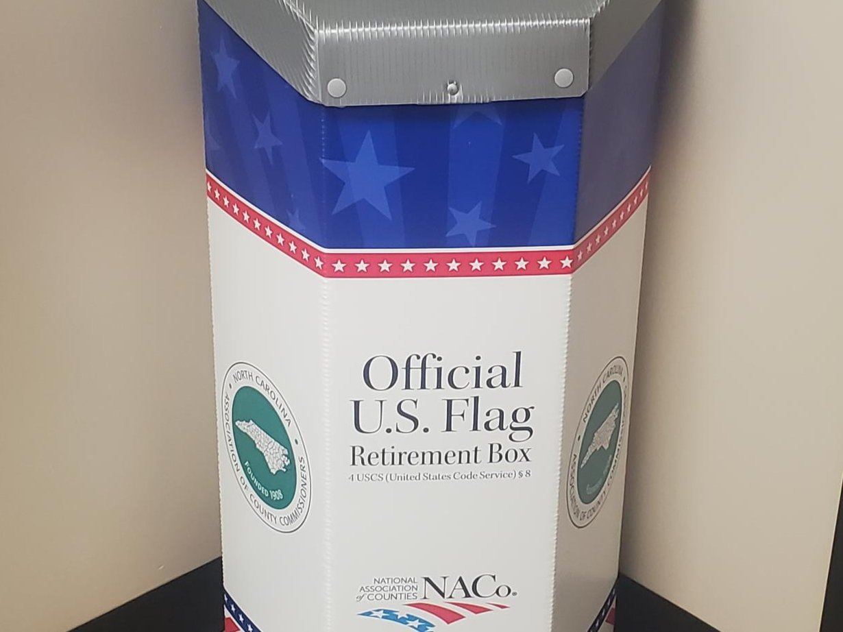Flag Retirement Box